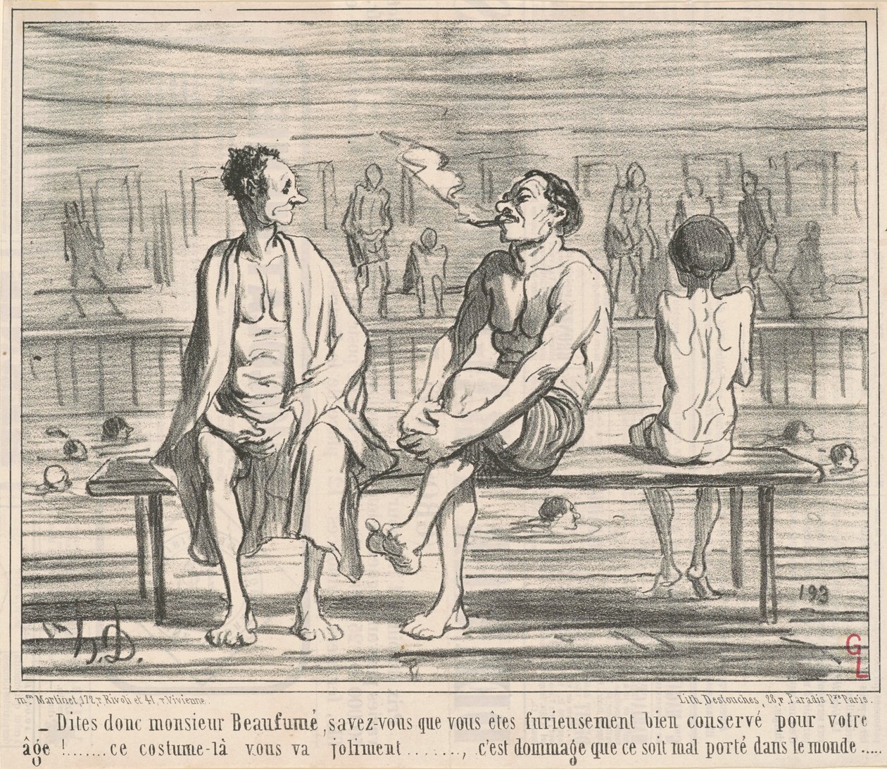 Dites donc, monsieur Beaufumé - Honoré Daumier