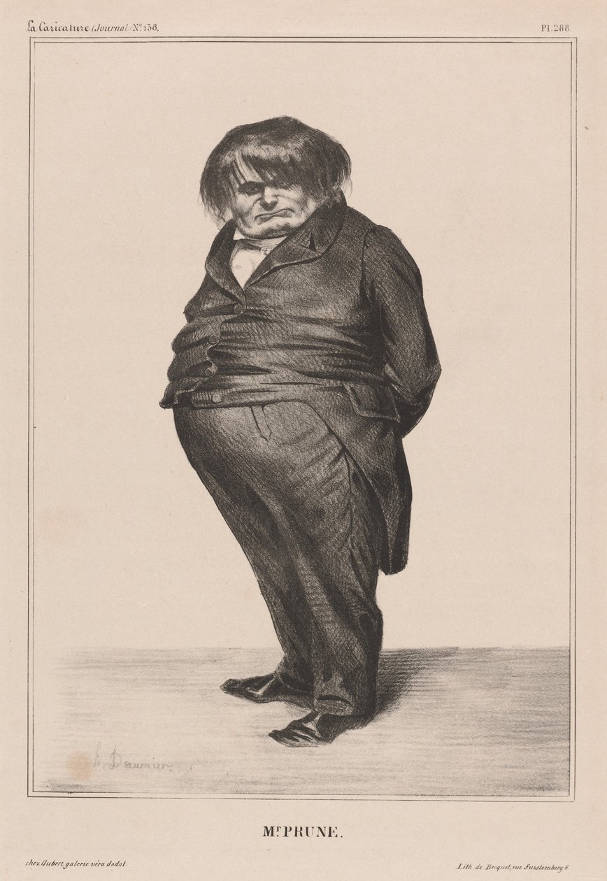 Docteur Prunelle - Honoré Daumier