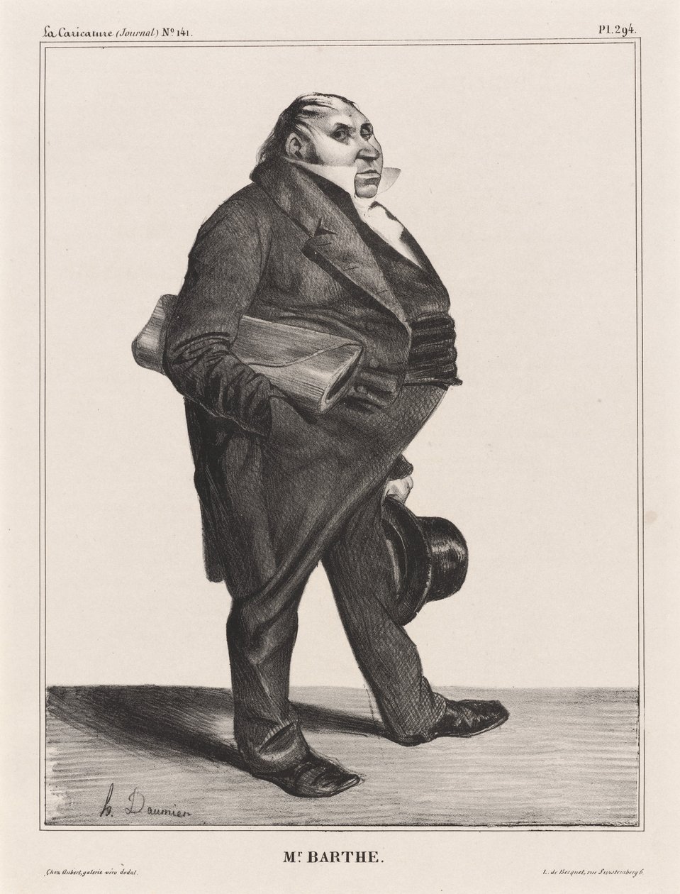Félix Barthe - Honoré Daumier
