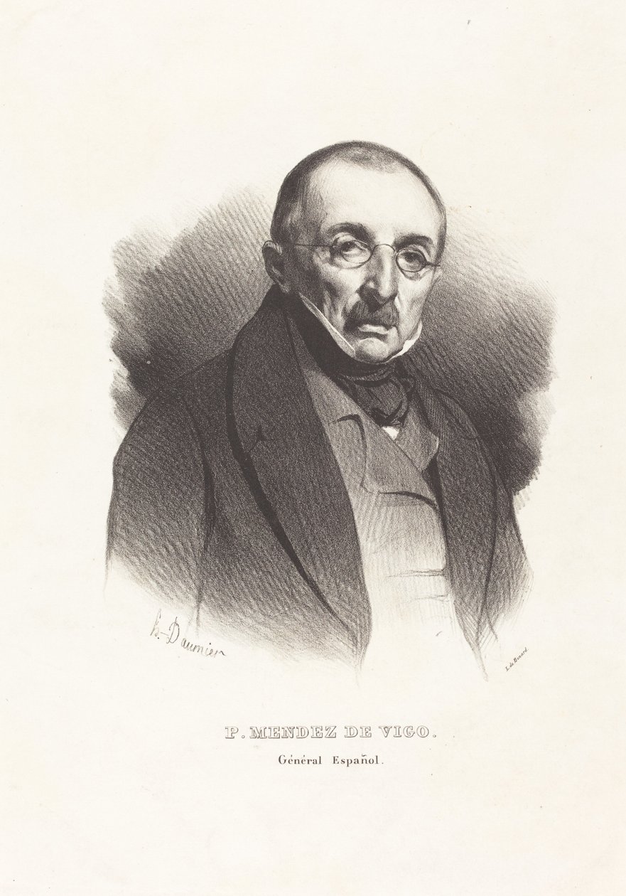 Général P. Mendez Vigo - Honoré Daumier