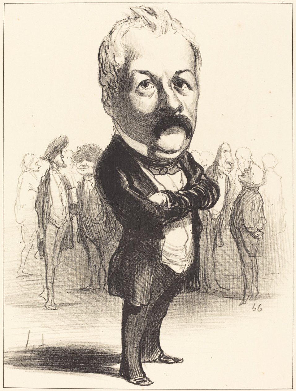 Gustave Sautayra - Honoré Daumier
