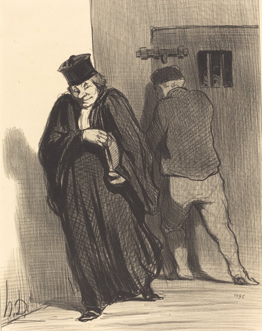 Il paraît... que mon gaillard est un grand scélérat... - Honoré Daumier