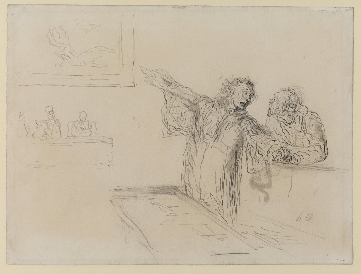La Défense - Honoré Daumier