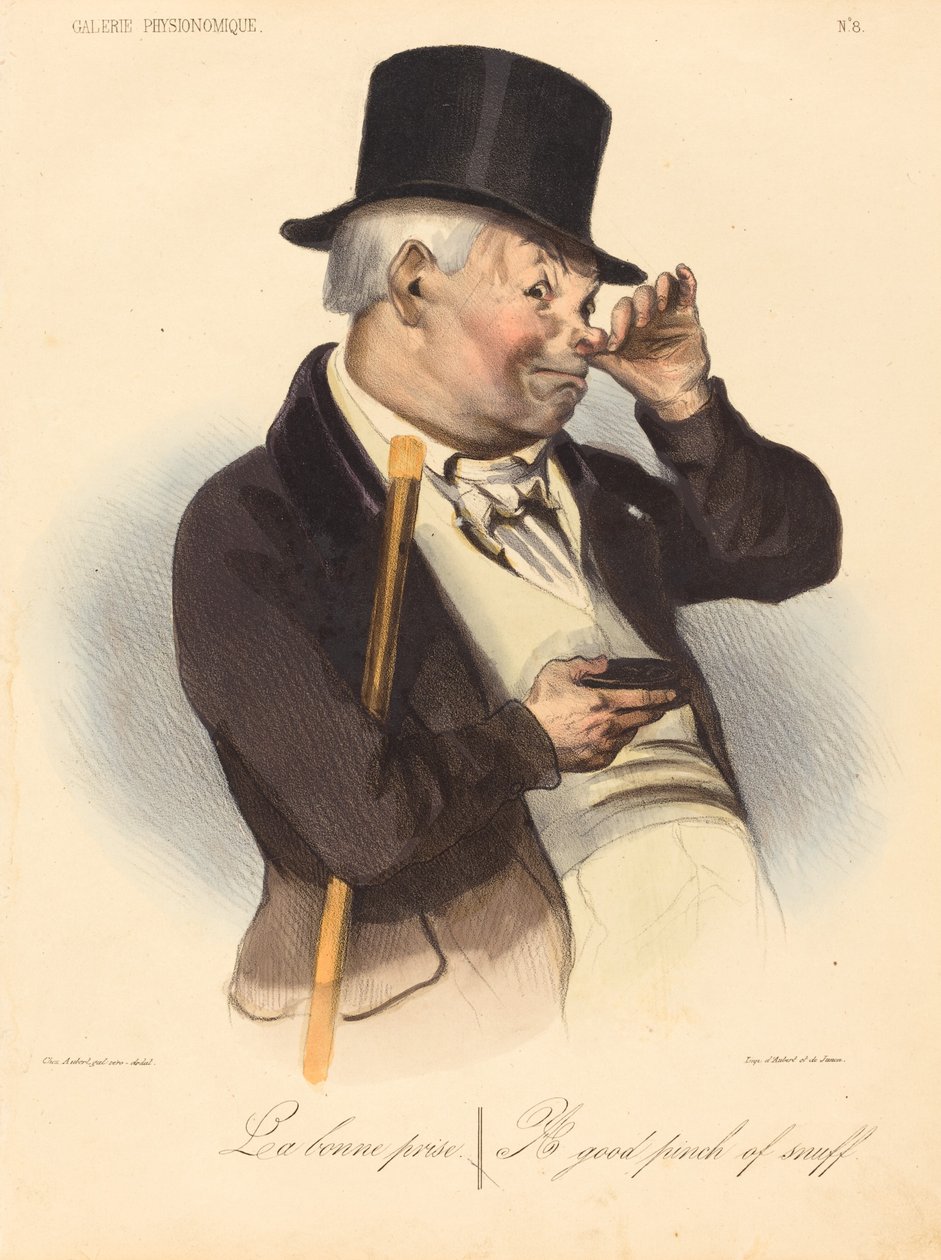 La bonne prise - Honoré Daumier