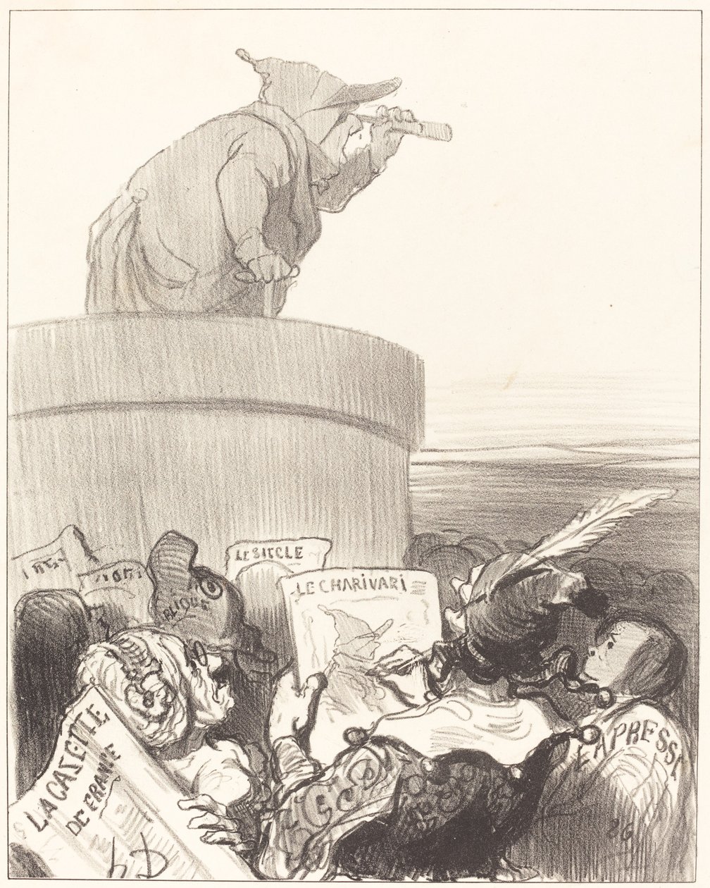 Le Constitutionnel contemplant l