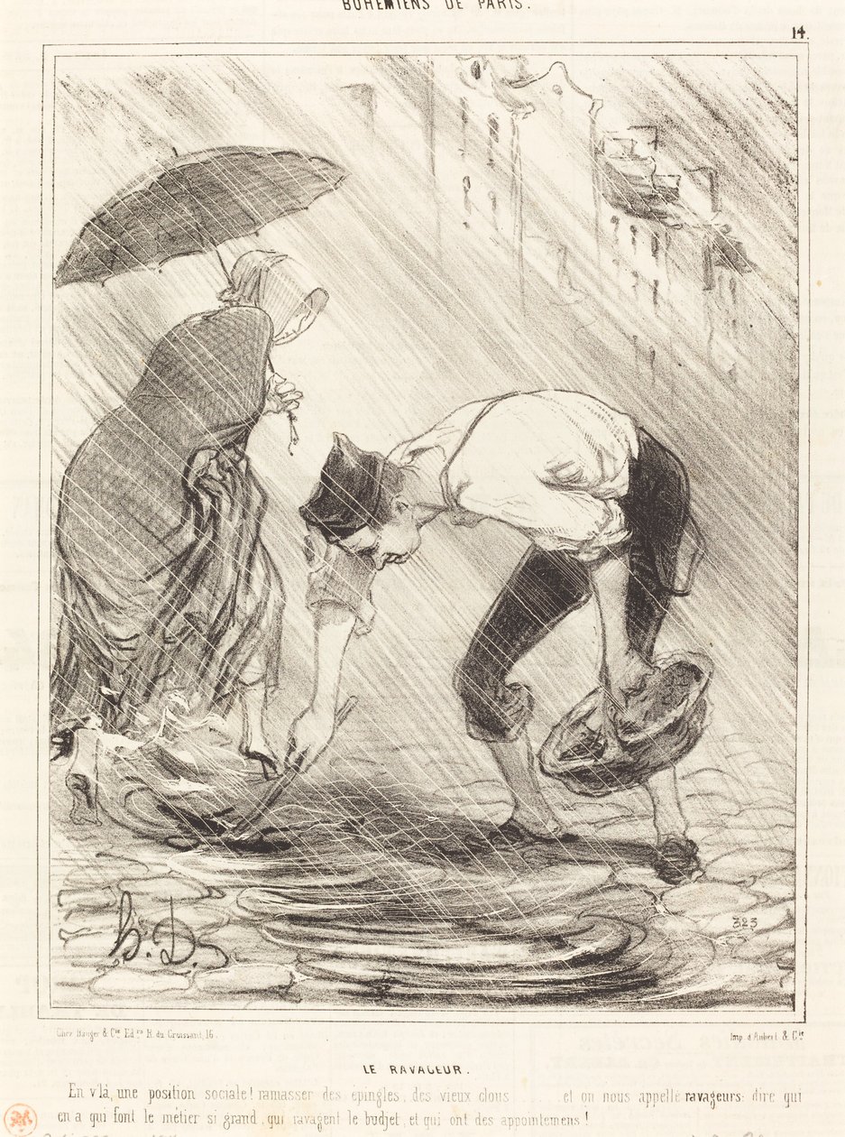 Le Ravageur - Honoré Daumier