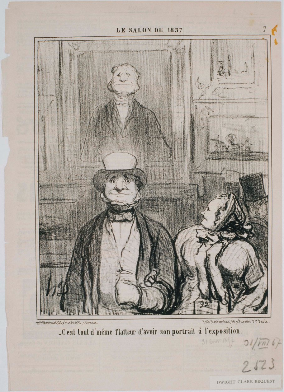 Le Salon de 1857 - Honoré Daumier