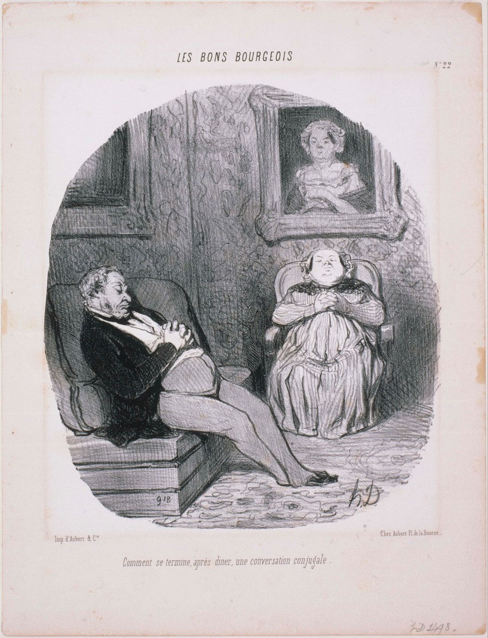 Les Bons Bourgeois - Honoré Daumier