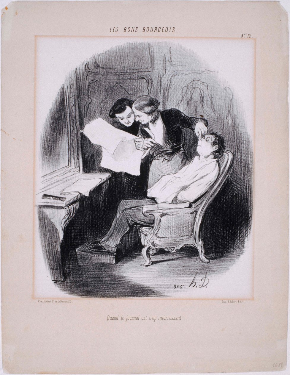 Les Bons Bourgeois - Honoré Daumier