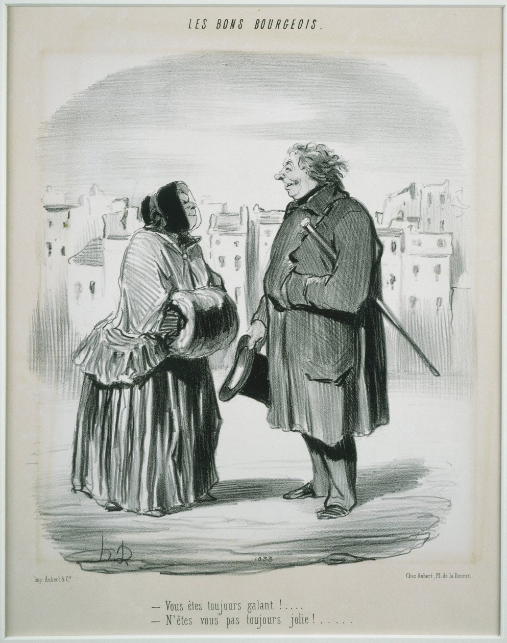 Les Bons Bourgeois - Honoré Daumier