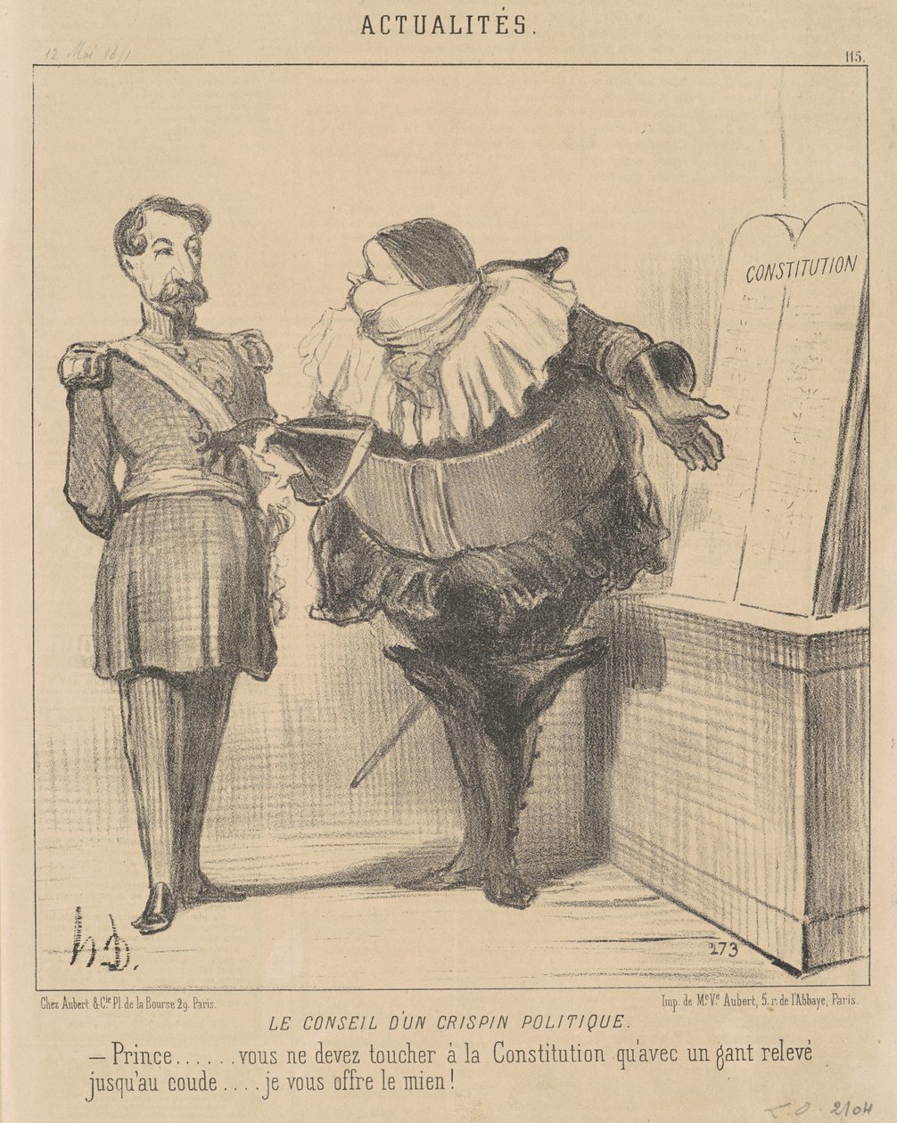 Les fricoteurs politiques - Honoré Daumier