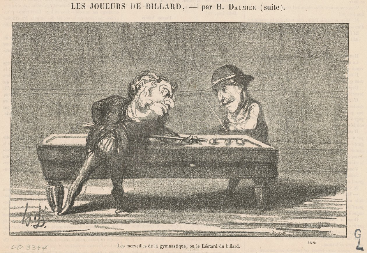 Les merveilles de la gymnastique - Honoré Daumier