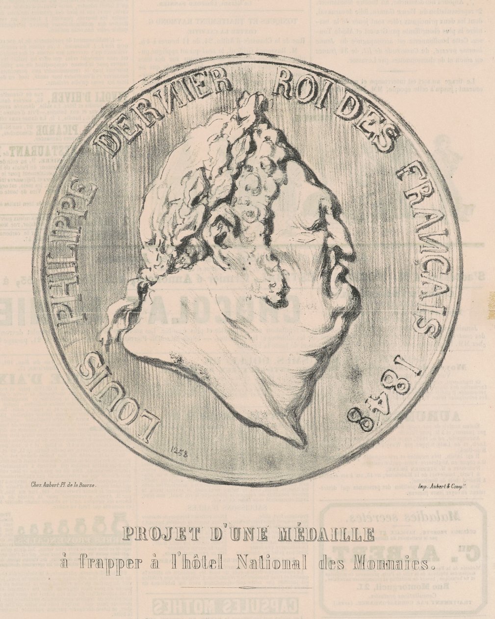 Louis-Philippe, dernier roi des français - Honoré Daumier