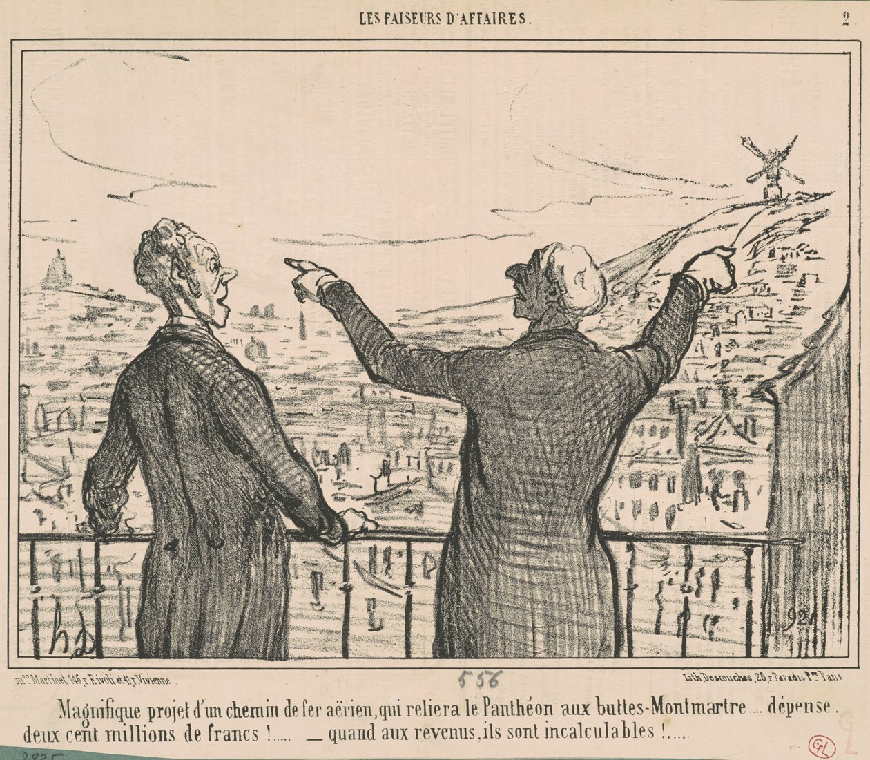 Magnifique projet - Honoré Daumier