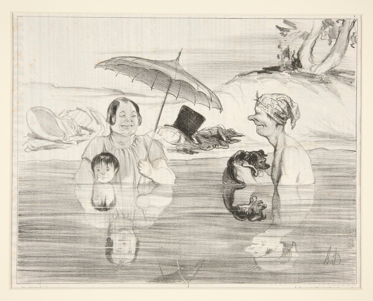 Mme. Greluche: Oh Gustave, qu - Honoré Daumier