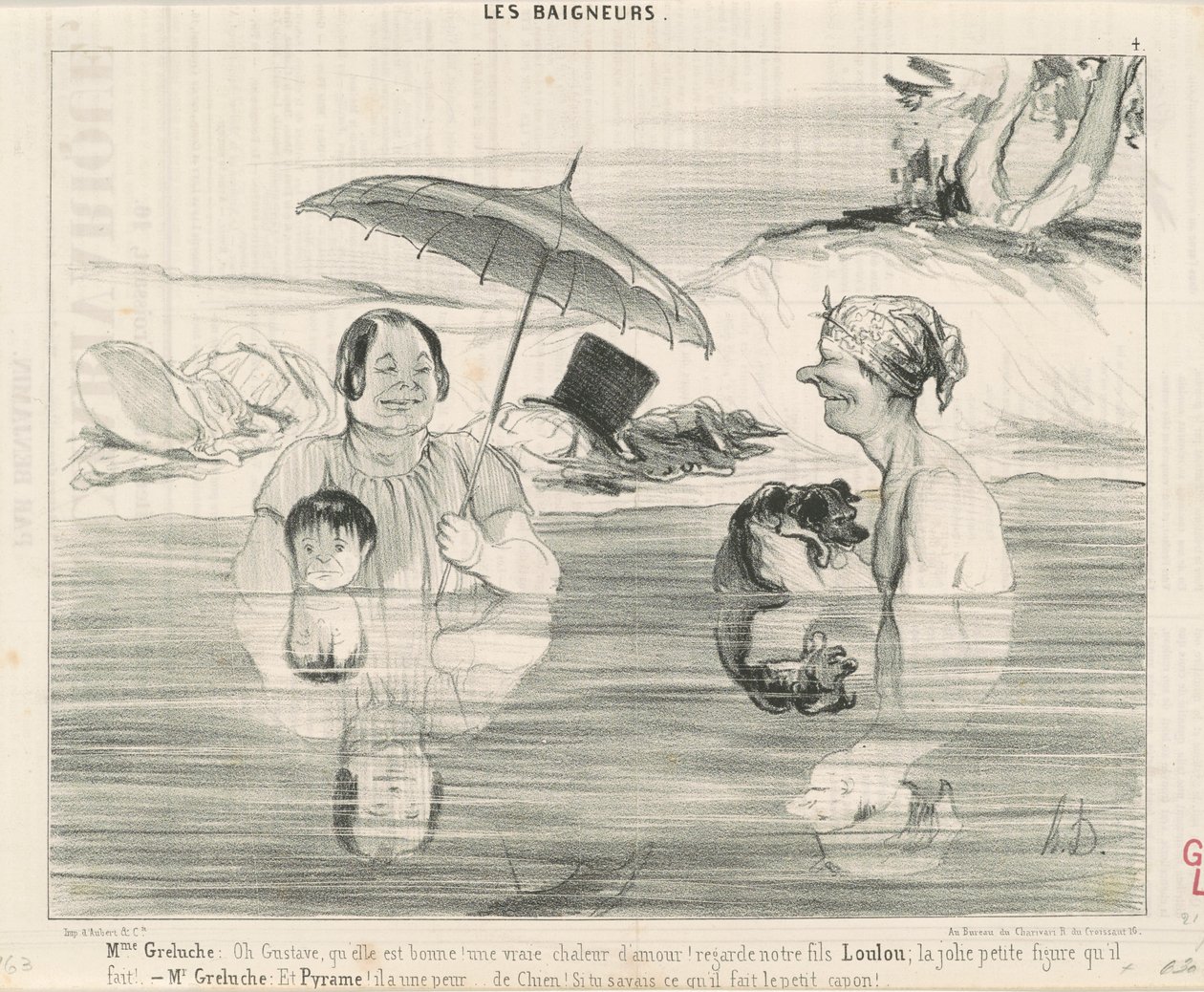 Mme Greluche: Oh Gustave, qu