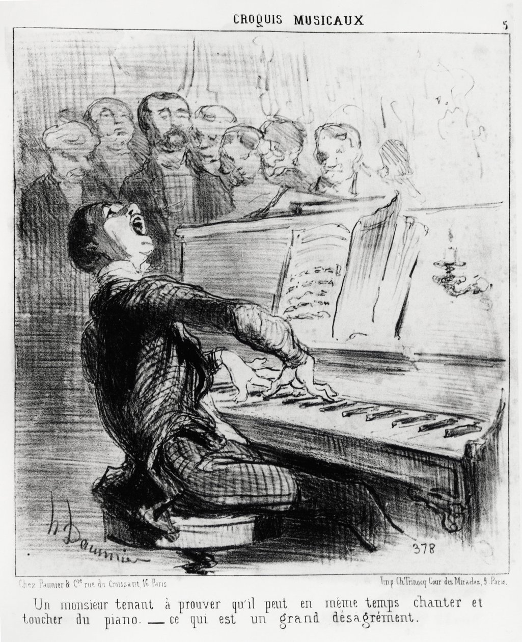 Esquisses musicales : un gentleman qui tient à prouver qu
