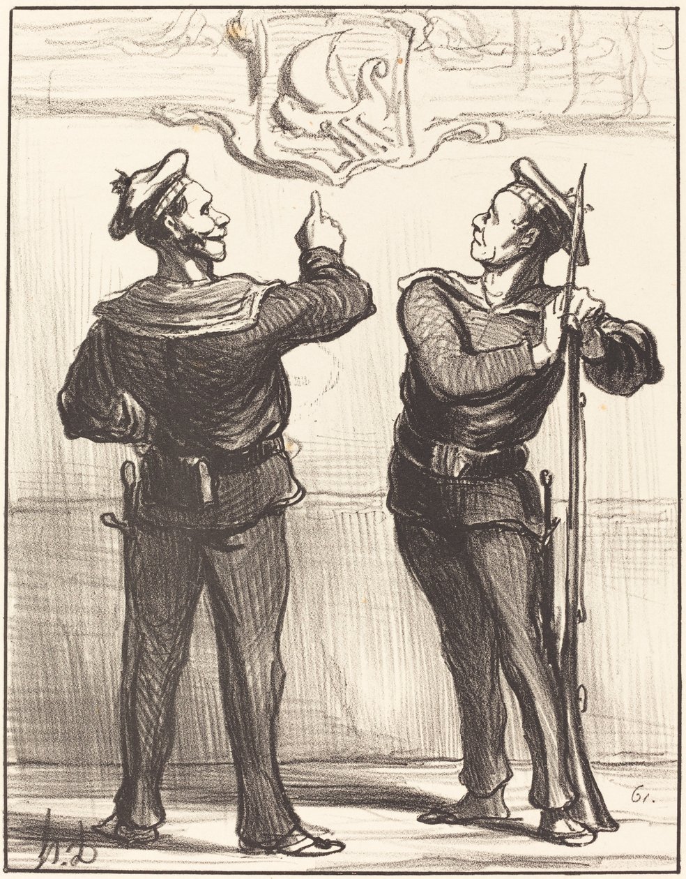 Nous ne nous serions jamais douté tout de même... - Honoré Daumier