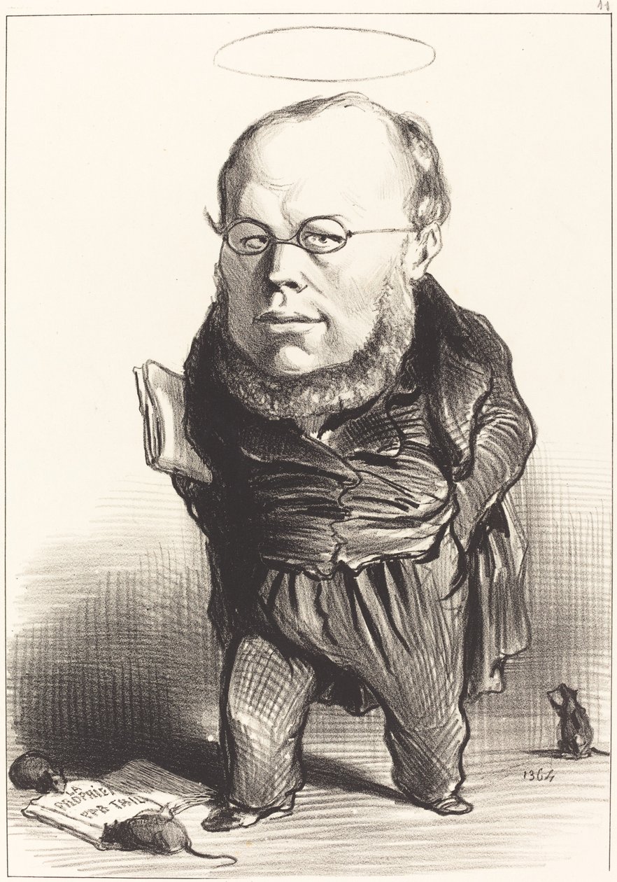 P.J. Proudhon - Honoré Daumier