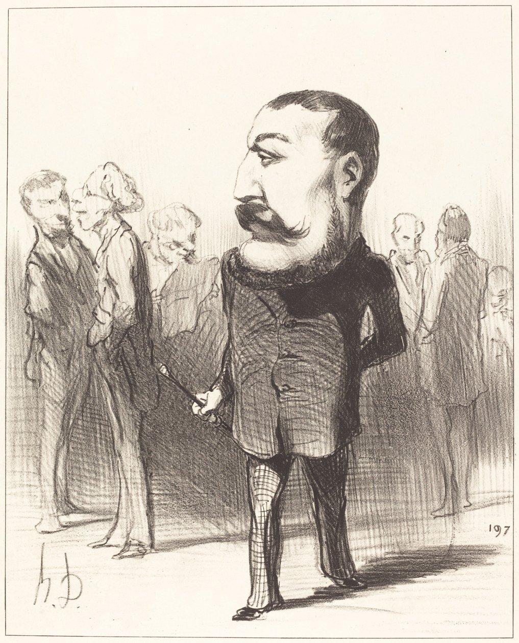 Pierre-Napoléon Bonaparte - Honoré Daumier
