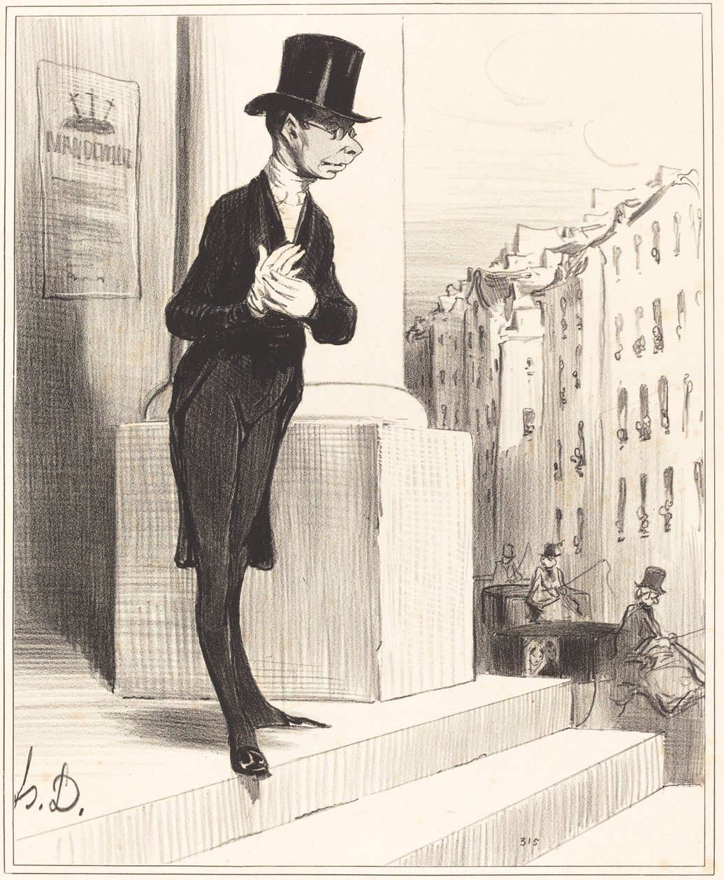 Pique-Assiette - Honoré Daumier
