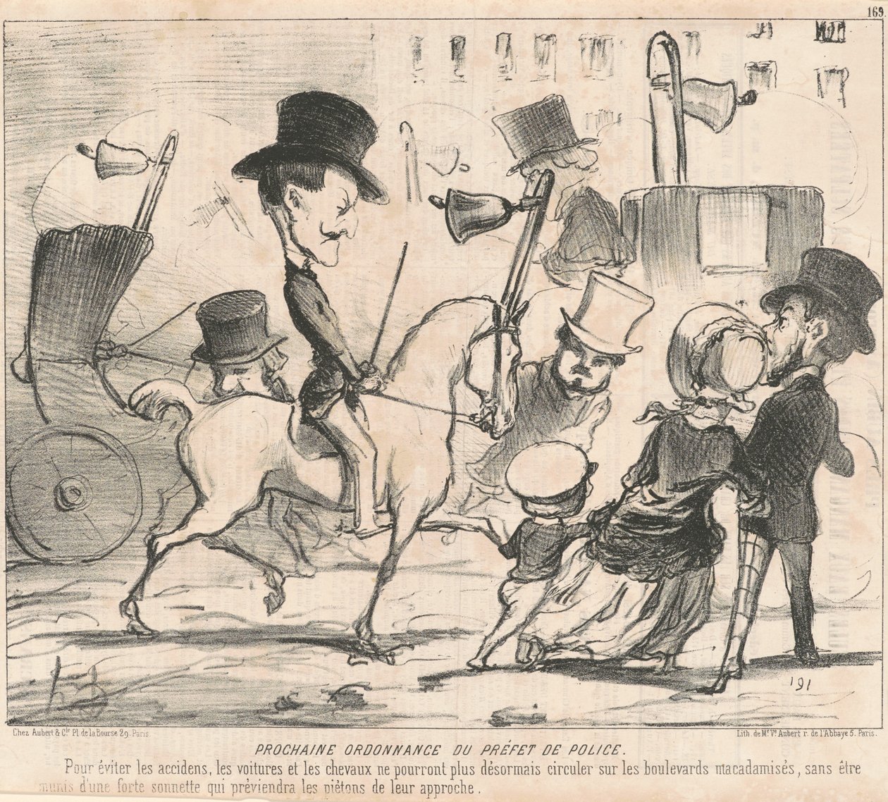 Prochaine ordonnance du préfet de police - Honoré Daumier