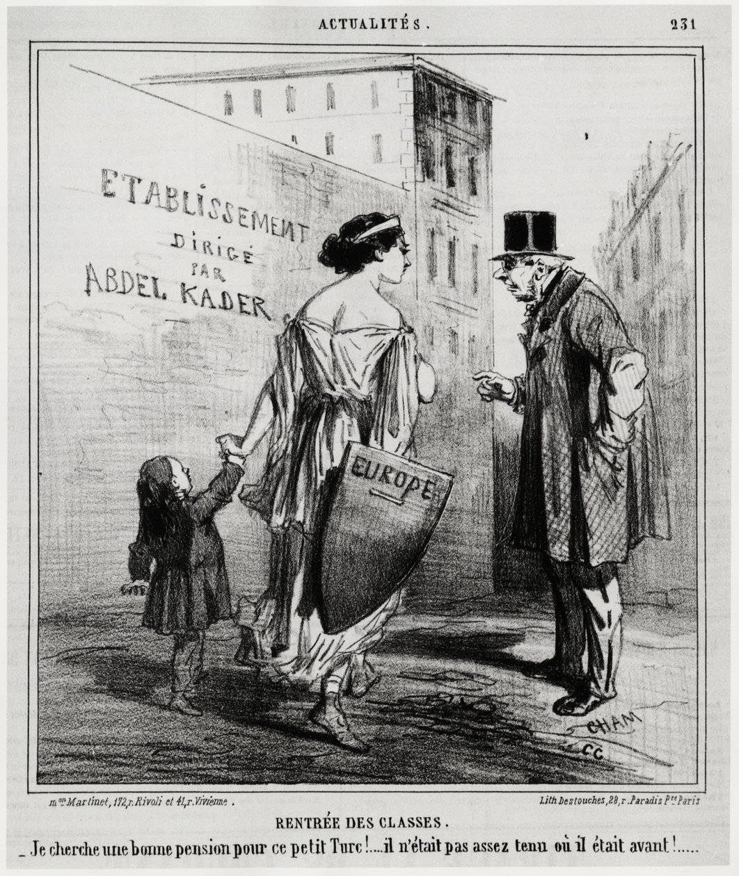 Classes de location: je cherche une bonne pension pour ce petit garçon turc!... Il n