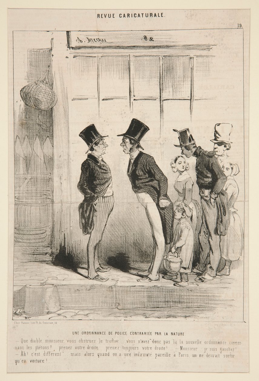 Robert Macaire directeur - Honoré Daumier