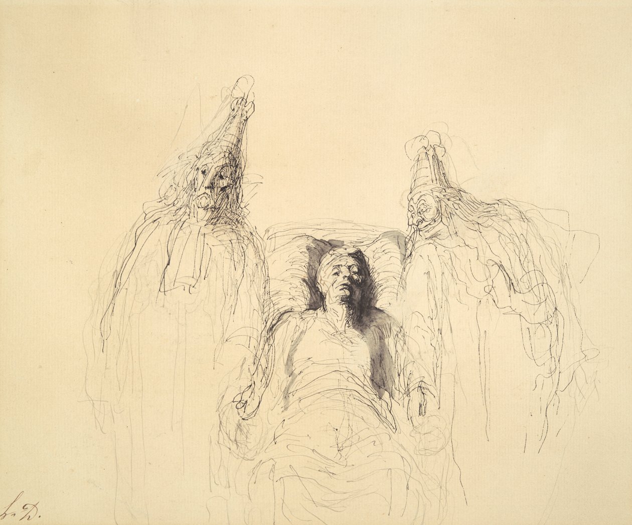 Le Malade imaginaire - Honoré Daumier