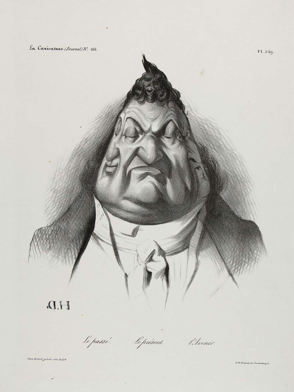 Le passé, le présent, le futur, planche 349, 1834 - Honoré Daumier