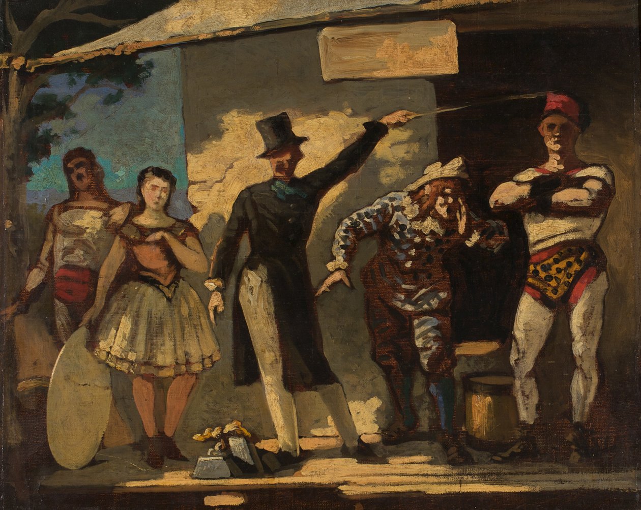 Les Saltimbanques, entre 1860 et 1865 - Honoré Daumier