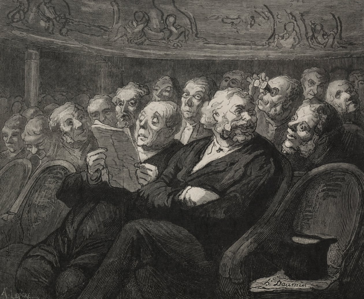 Le Théâtre : La fosse d