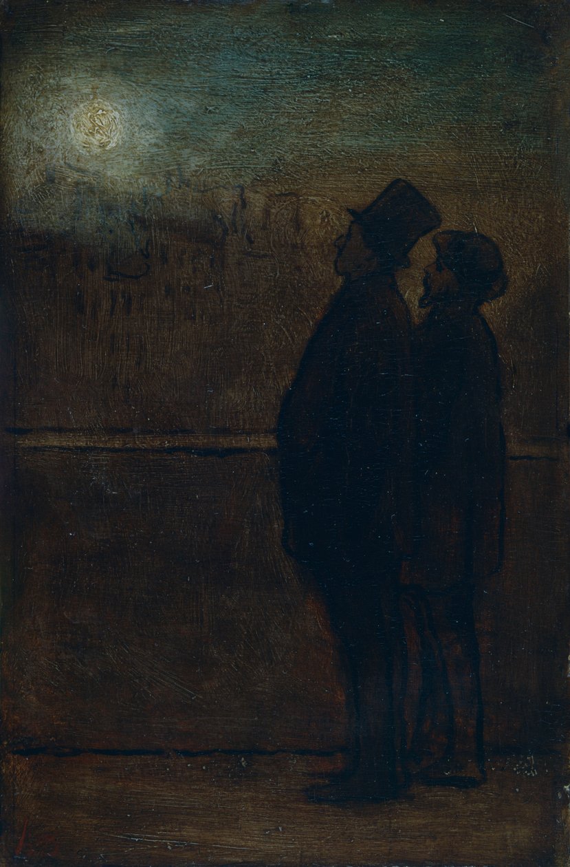 Les marcheurs de nuit, 1828-1879 - Honoré Daumier