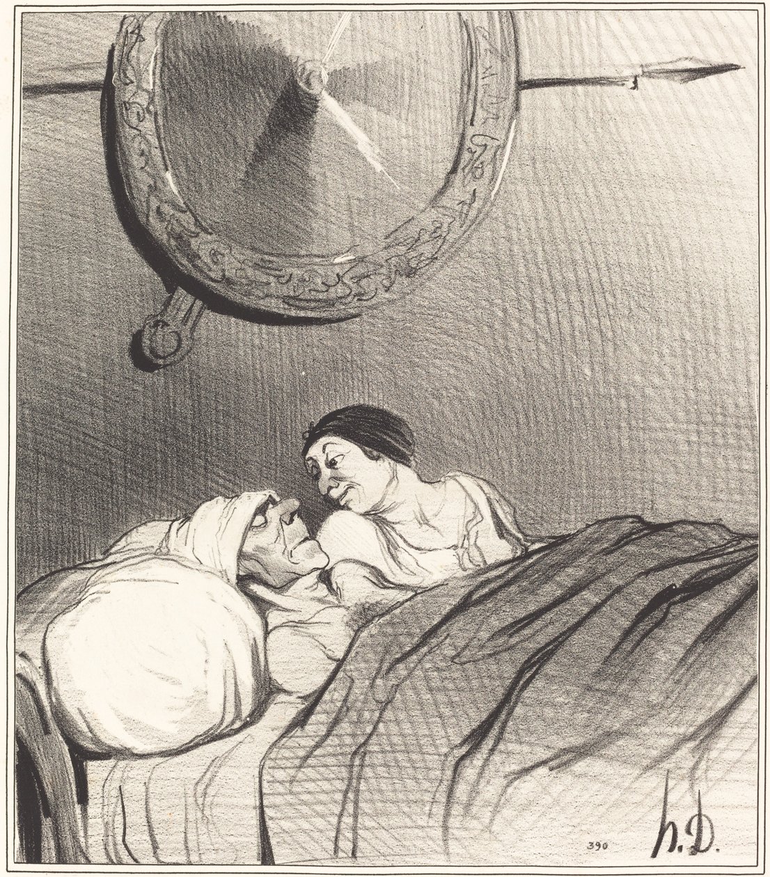 Ulysse et Pénélope - Honoré Daumier
