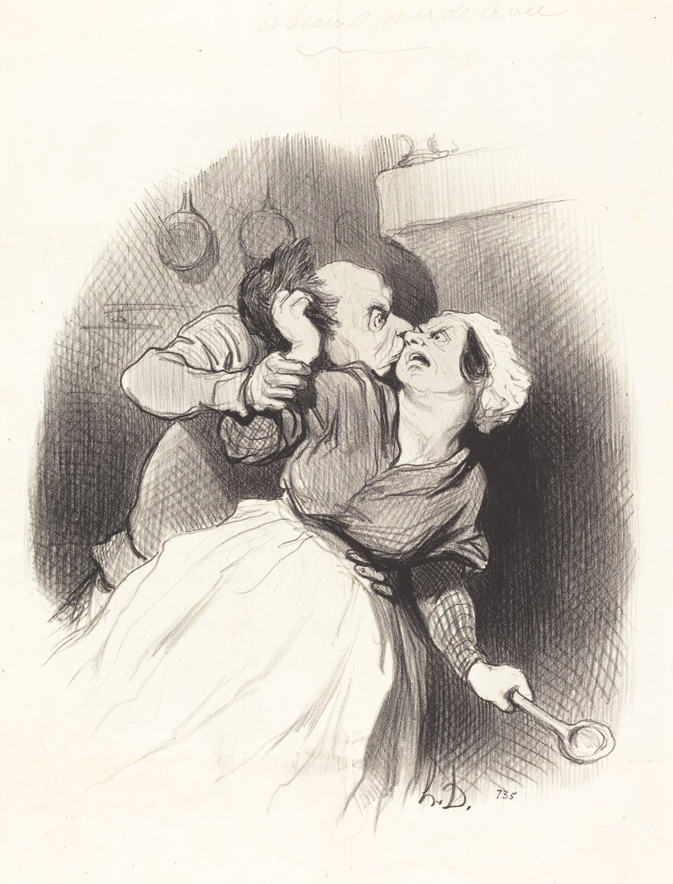 Un retour de jeunesse - Honoré Daumier