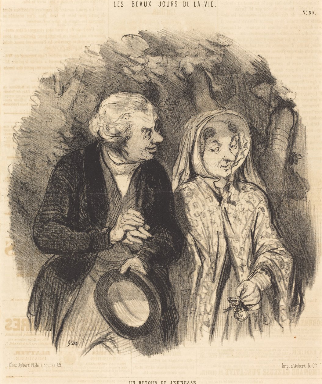 Un Retour de jeunesse - Honoré Daumier