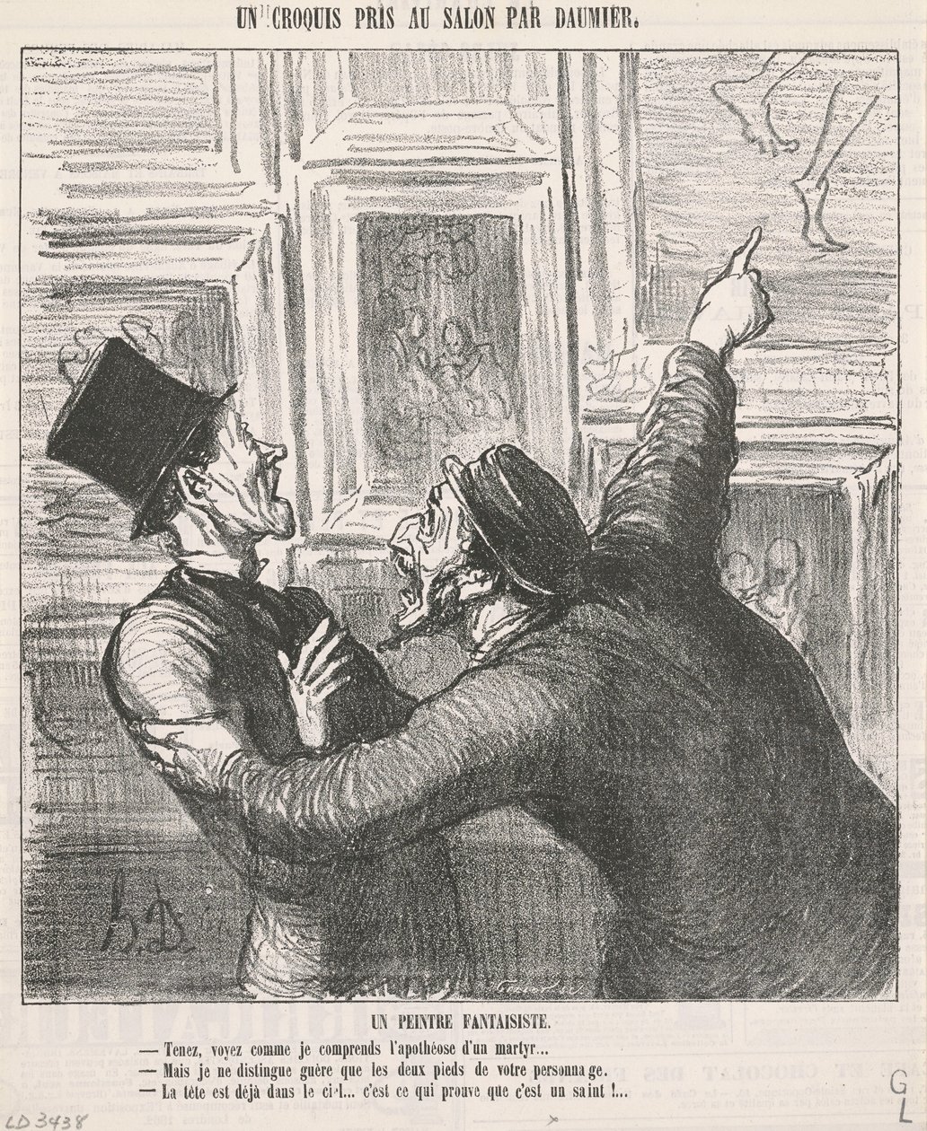 Un peintre fantaisiste - Honoré Daumier