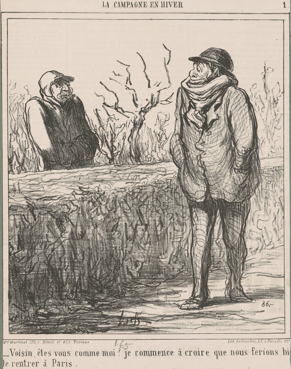 Voisin, êtes-vous comme moi? ... - Honoré Daumier