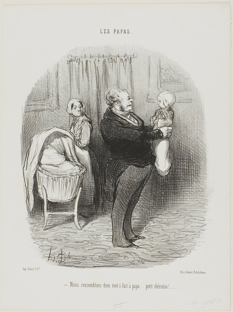 "- On ressemble vraiment à Papa, n