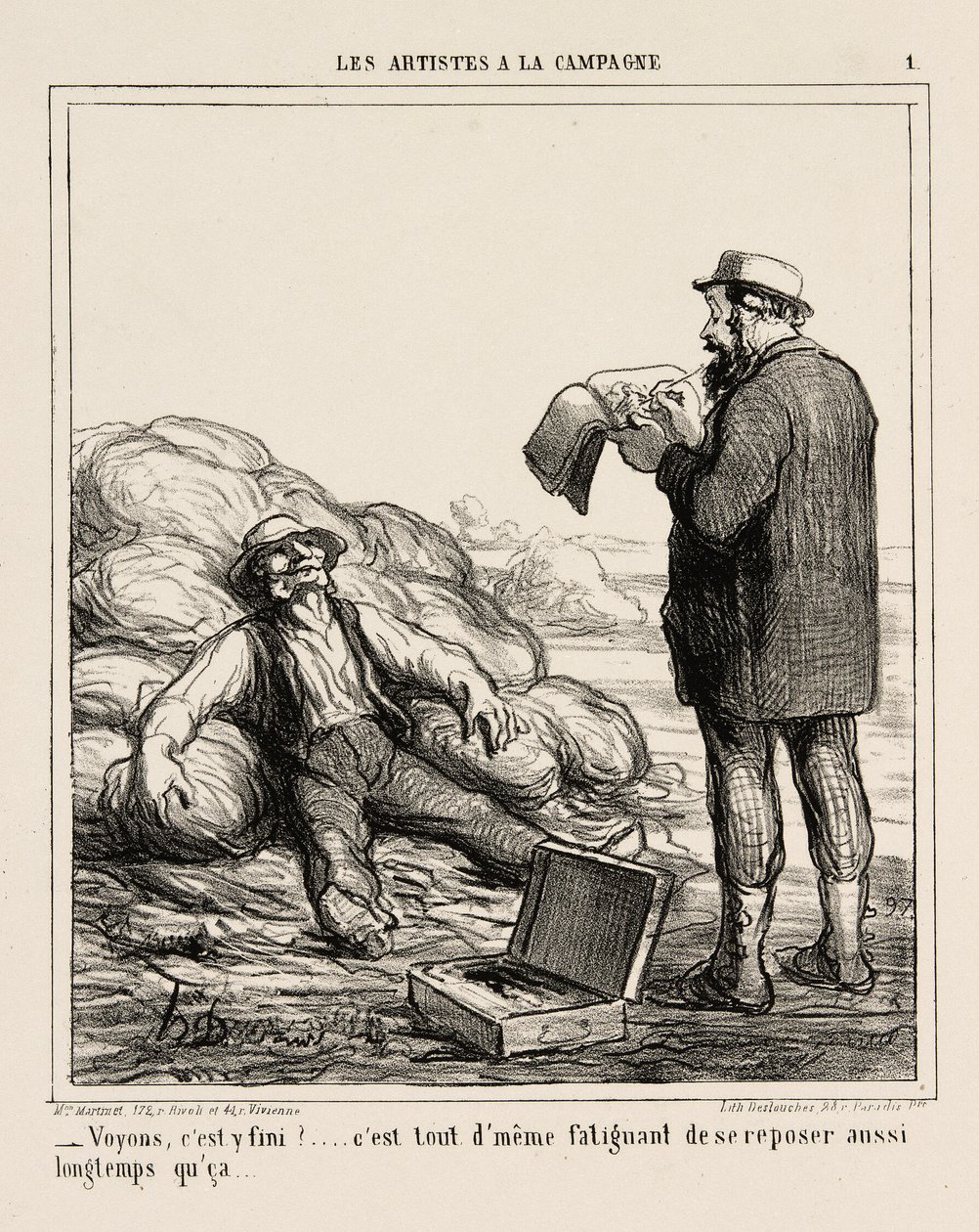 "- Eh bien, vous avez enfin fini ... après tout, c