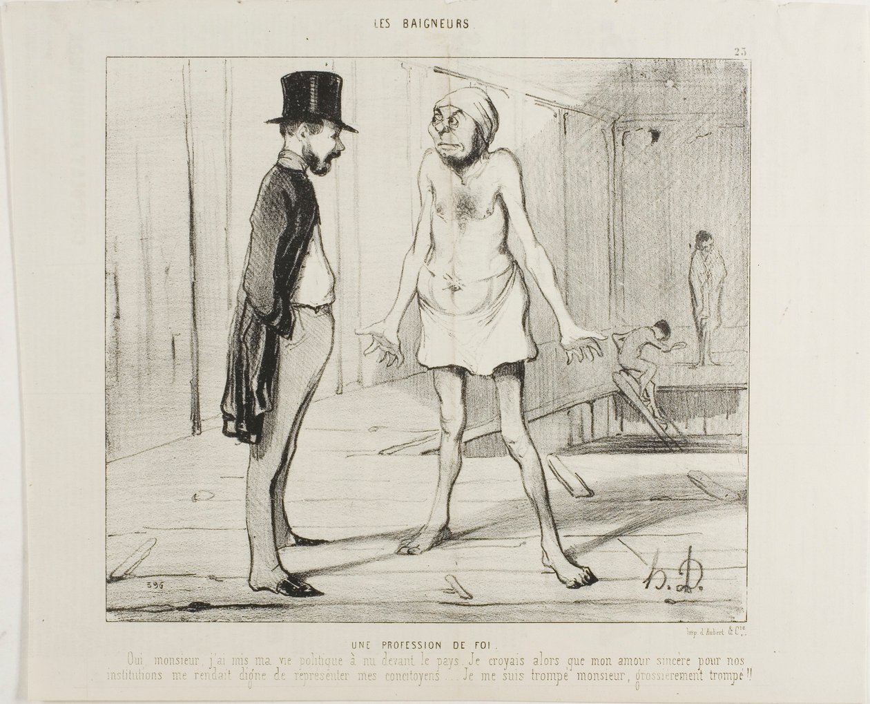 Une confession de foi. "Oui, Monsieur, j