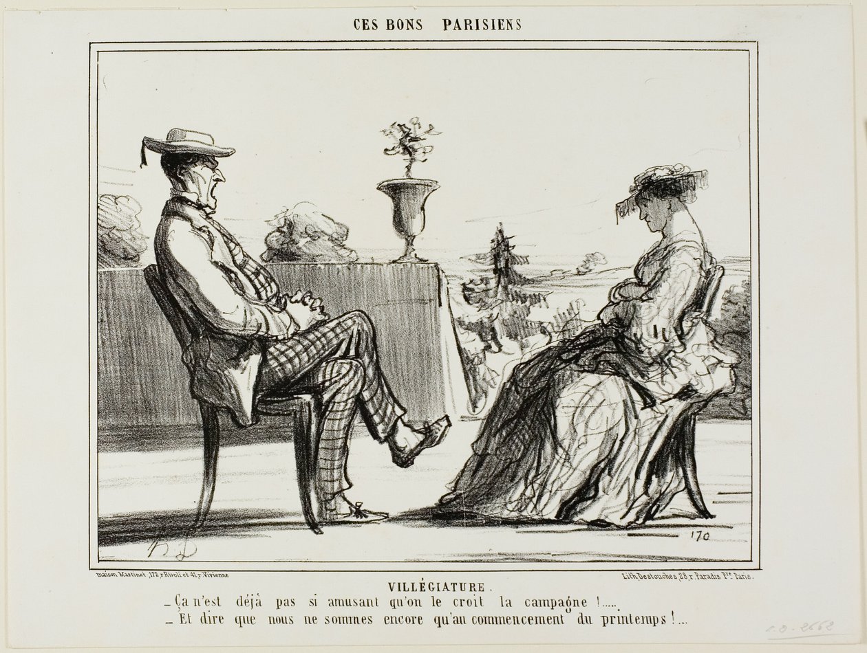 Vacances à la campagne. "- La vie à la campagne n