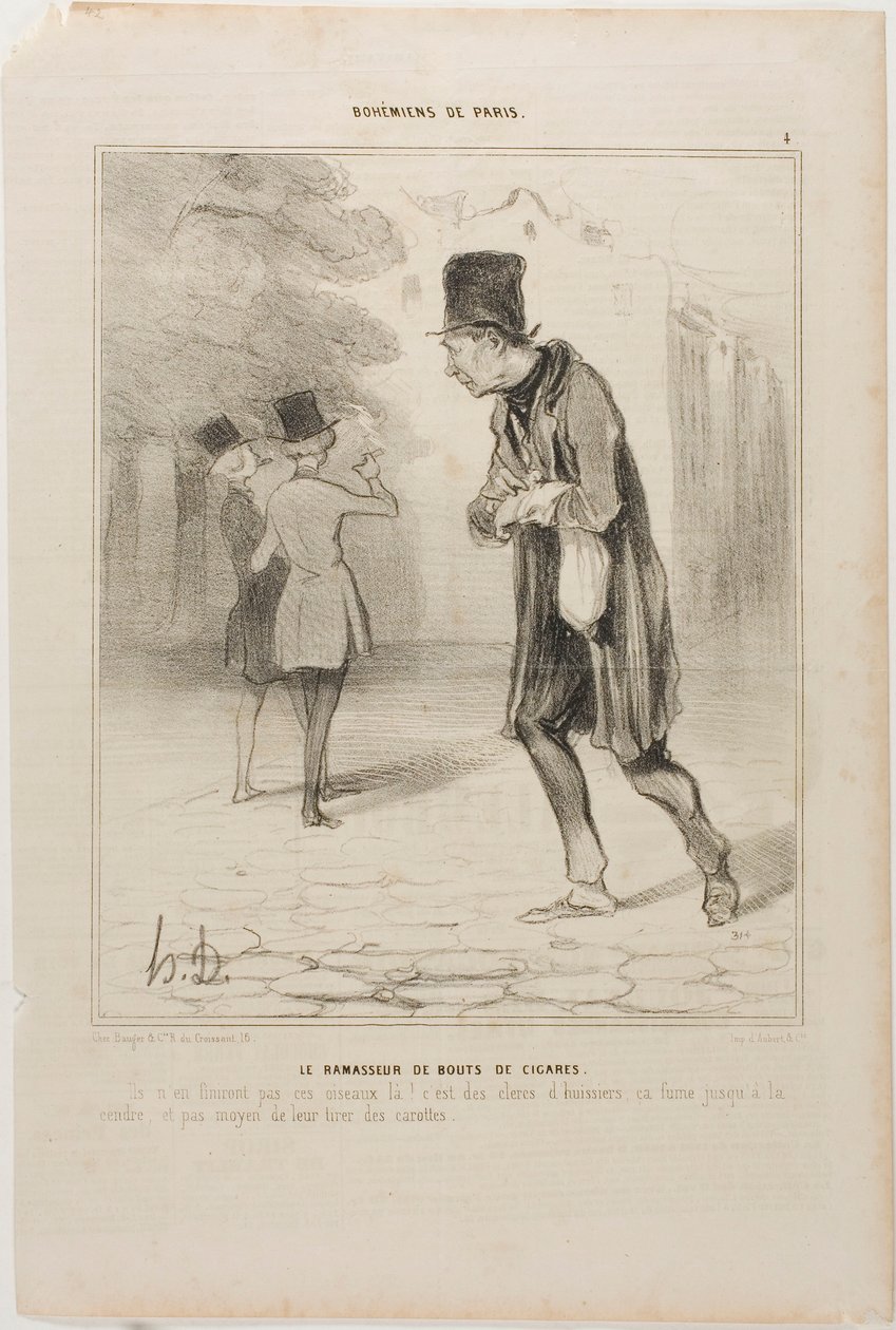 Le collectionneur de bouts de cigares. "Quand est-ce qu