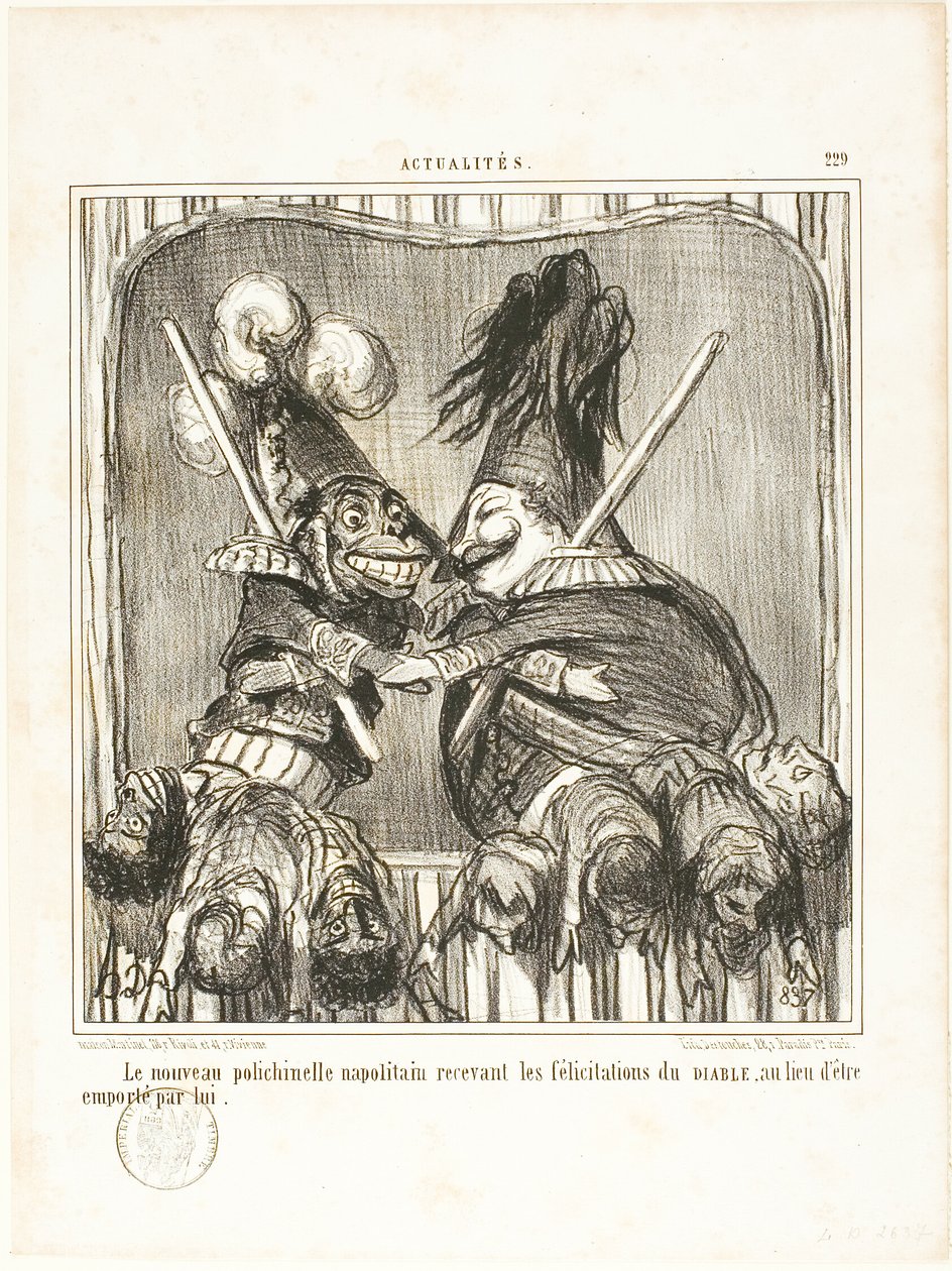 Le nouveau bouffon napolitain. Recevoir les félicitations du DIABLE au ...