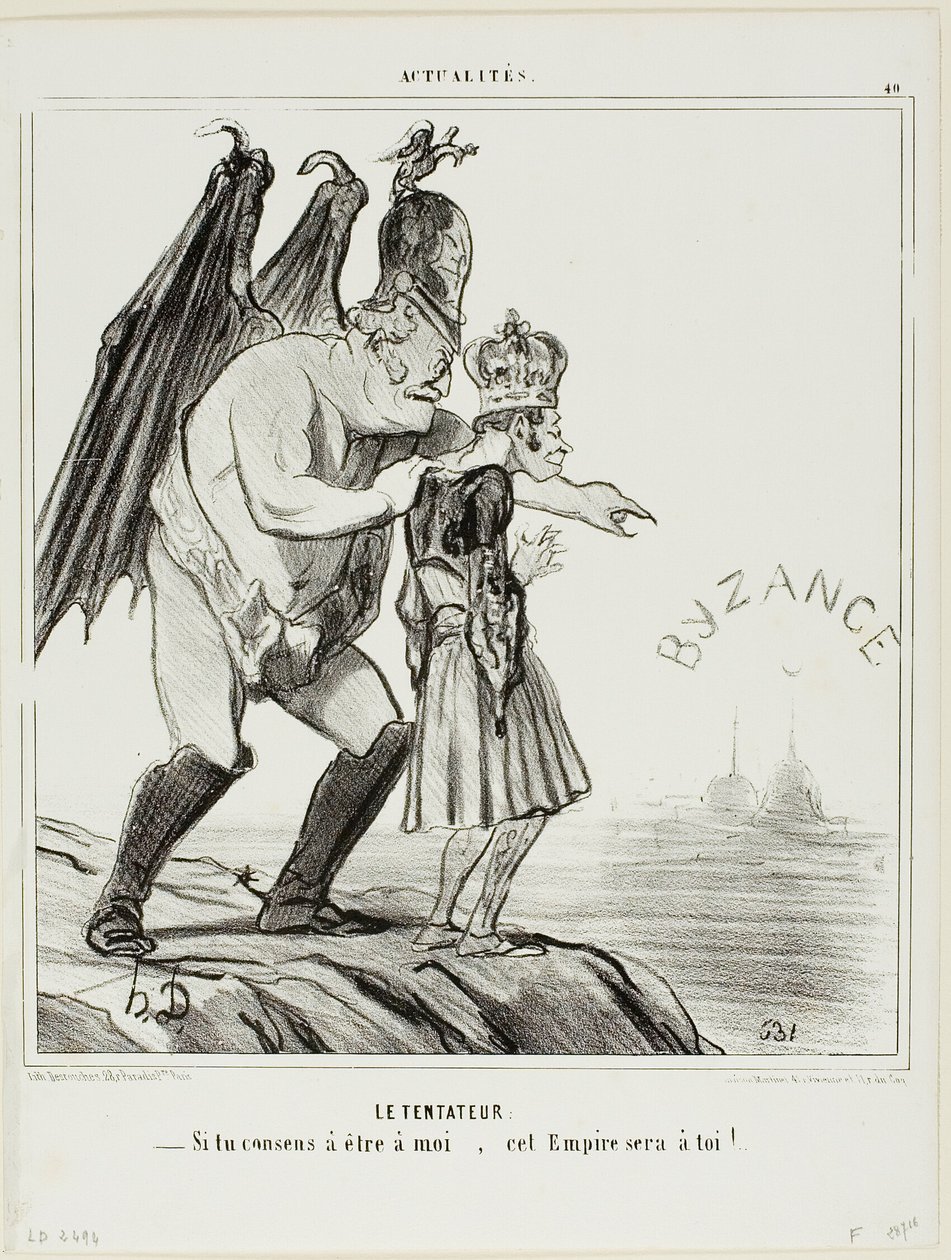 Le Tentateur. "- Si vous consentez à m