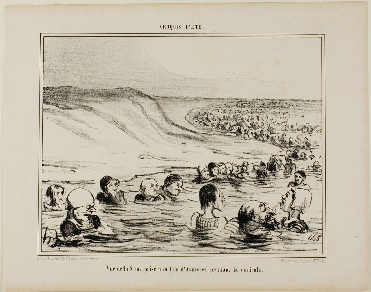 Vue de la Seine près d