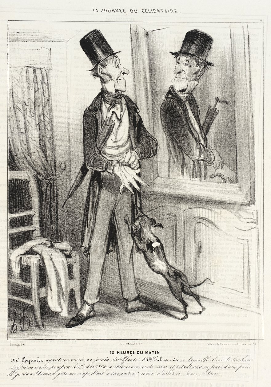 10 heures du matin - Honoré Daumier