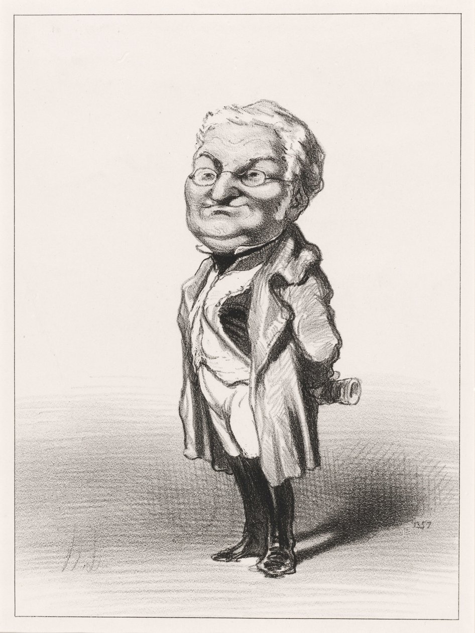Adolphe Thiers - Honoré Daumier