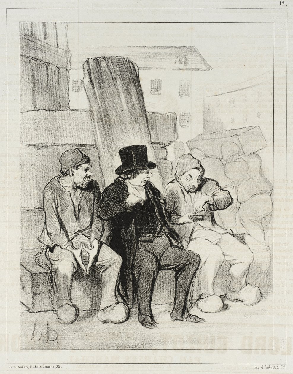 Ainsi donc, mon ami, à vingt-deux ans vous aviez déjà tué trois hommes... - Honoré Daumier