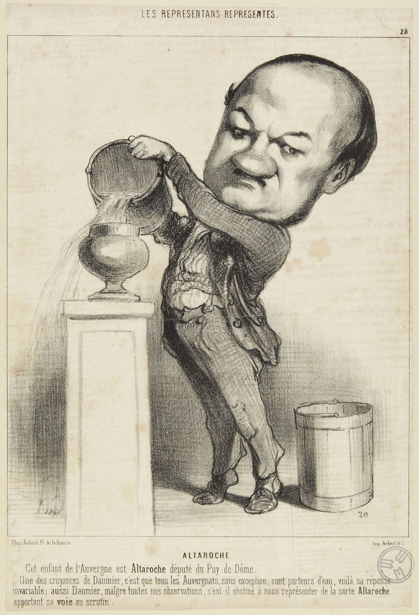 Haute roche - Honoré Daumier
